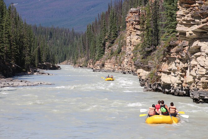 Book Jasper Athabasca Falls River Rafting Run