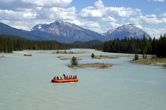 Book Jasper Athabasca River Rafting Easy Scenic Raft Trip