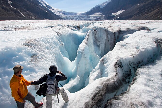 Book Jasper Guided Glacier Hike on The Athabasca with IceWalks
