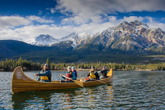 Book Jasper Pyramid Lake Canoeing Adventure