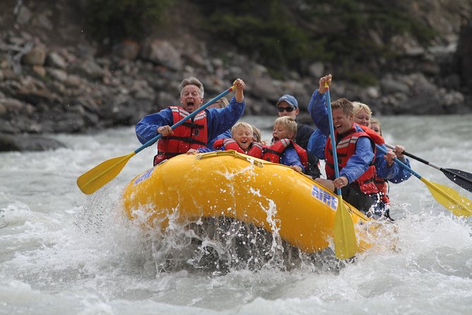 Book Jasper Rafting on Athabasca River Mile 5